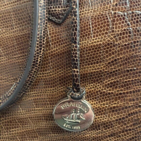 NWT Brahmin Leather Satchel - Picture 5 of 9
